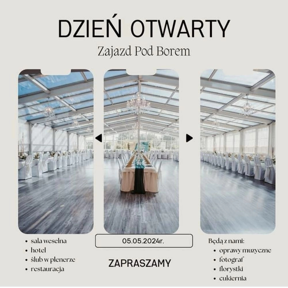 Zajazd Pod Borem -miejsce na Twoje wesele