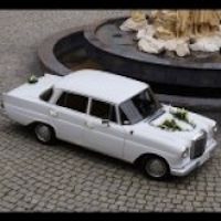 Auto do ślubu Poznań biały Mercedes