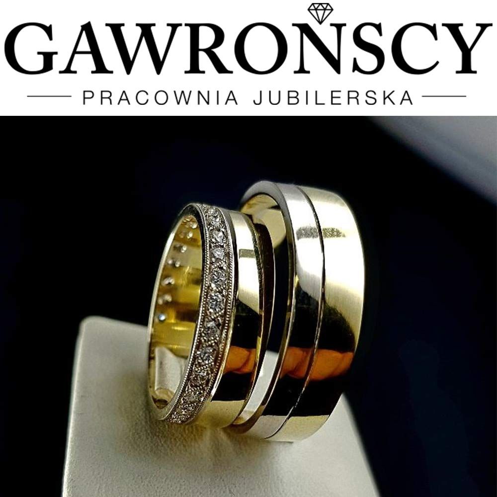 Obrączki ślubne Warszawa Pracownia Jubilerska Gawrońscy