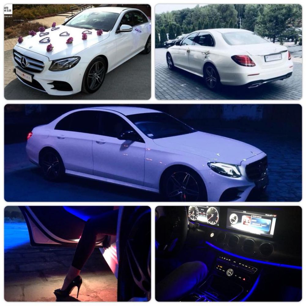 Biały Benz - Auto do ślubu AMG